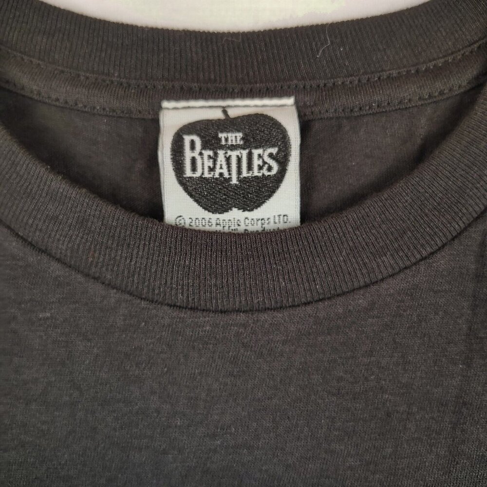 Vintage The Beatles Abbey Road Shirt Adult 2XLarge Black Apple Corps - Picture 5 of 10